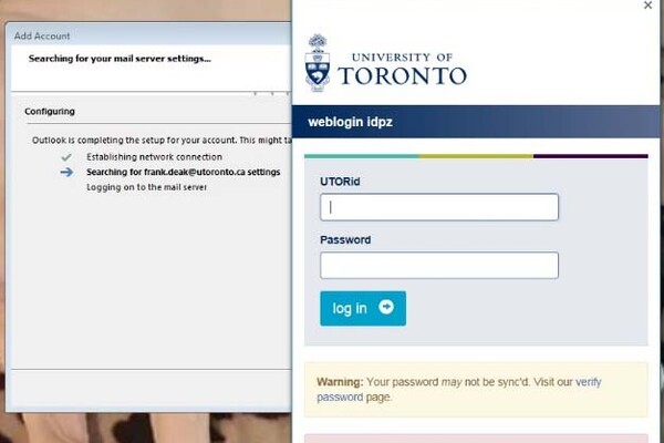 Utor ID and password